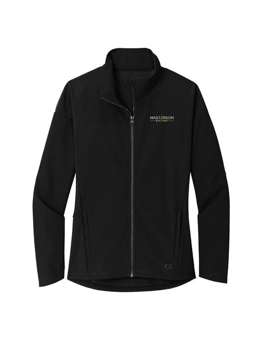 MA104. OGIO® Ladies Commuter Full-Zip Soft Shell