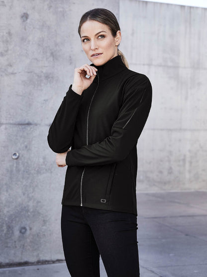 MA104. OGIO® Ladies Commuter Full-Zip Soft Shell