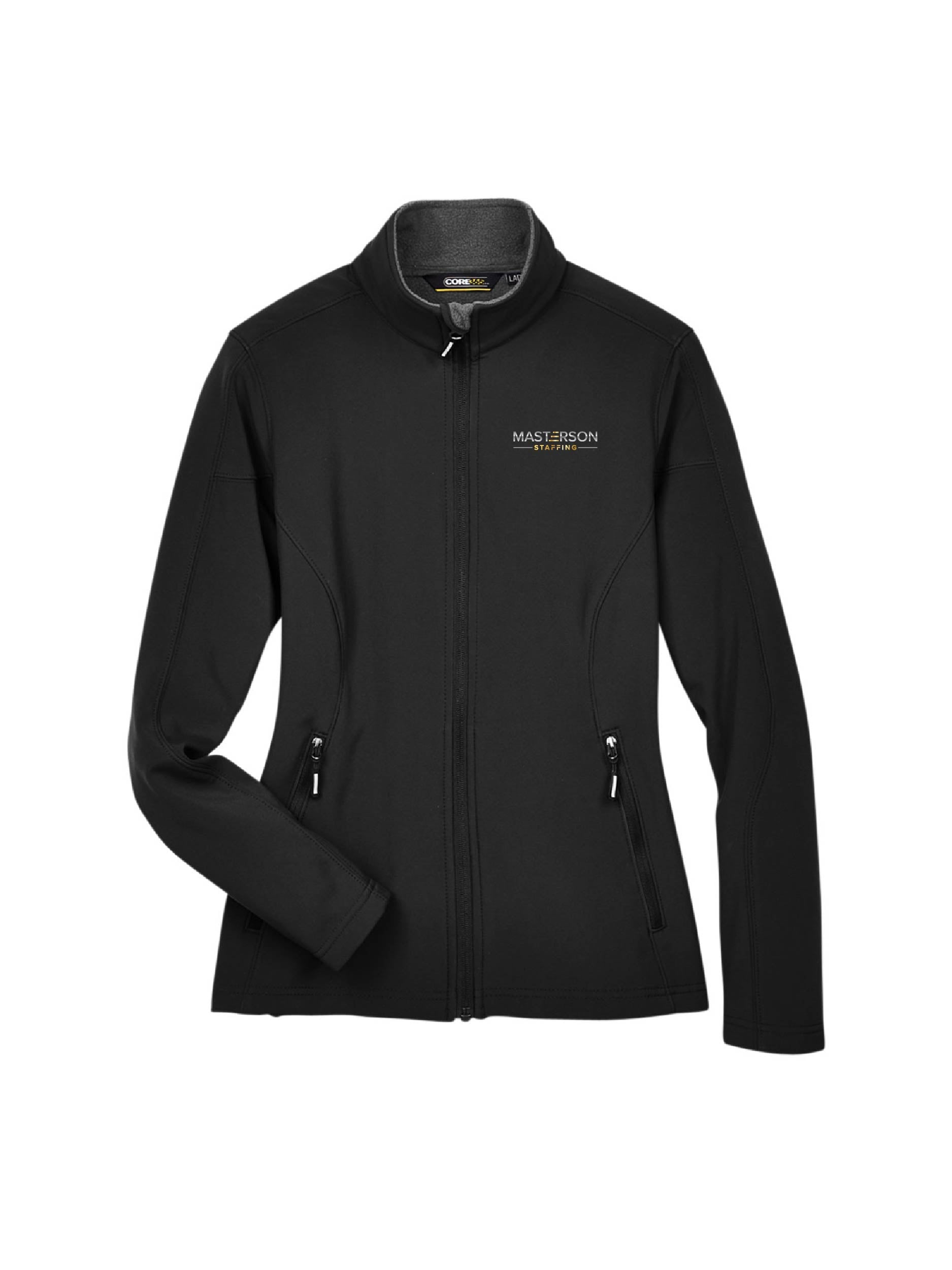 MA105. CORE365 Ladies' Cruise Two-Layer Fleece Bonded Soft Shell Jacke ...