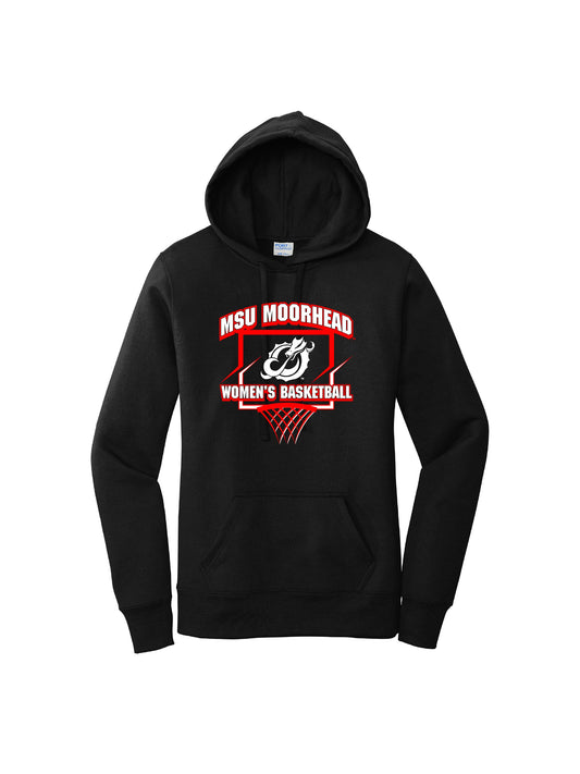 MSUMWB200. Port & Company® Ladies Core Fleece Pullover Hooded Sweatshirt