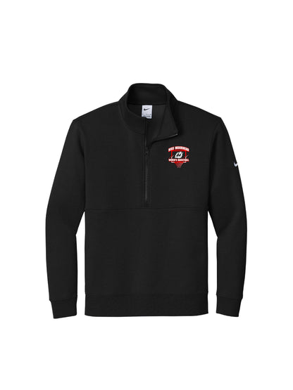 MSUMWB104. Nike® Club Fleece Sleeve Swoosh ½-Zip Shirt