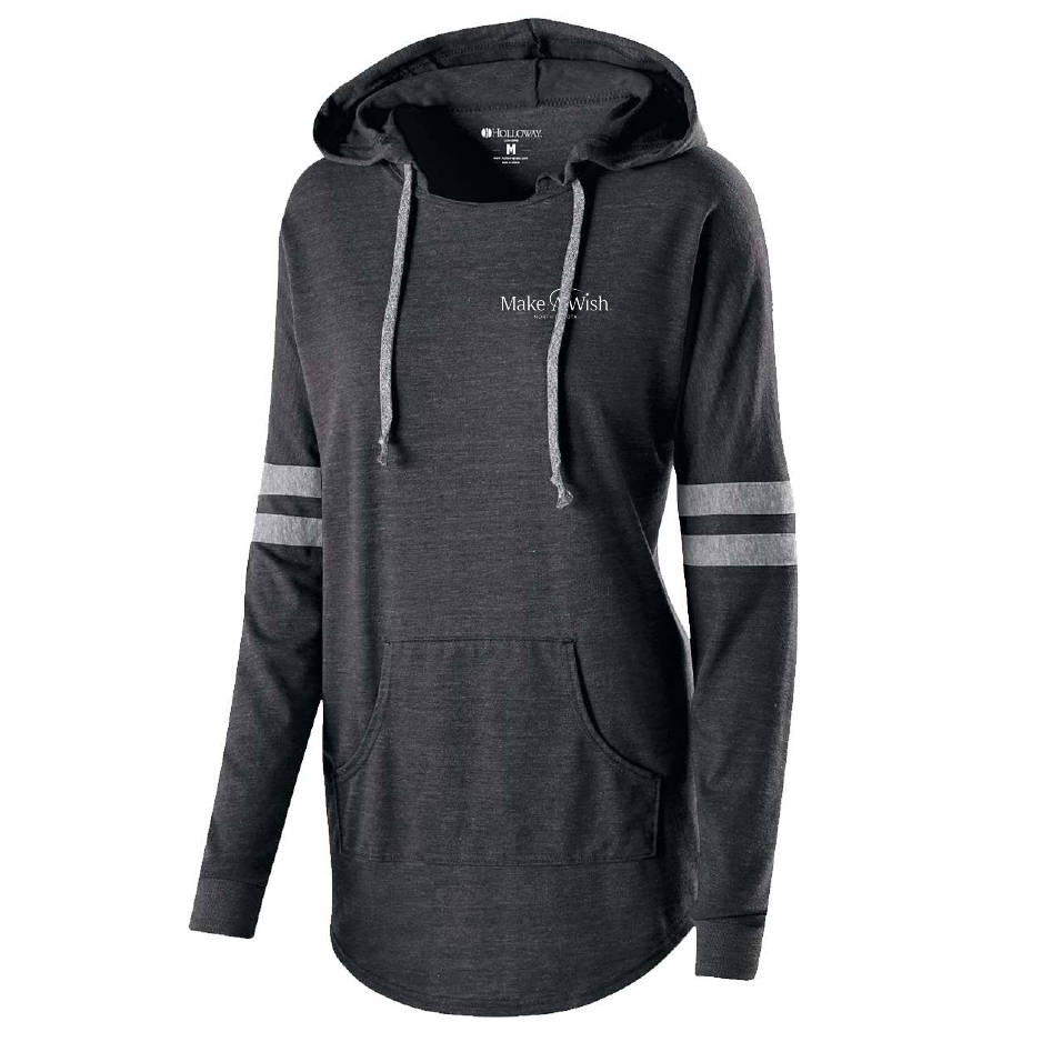 MAW108. Ladies' Hooded Low Key Pullover