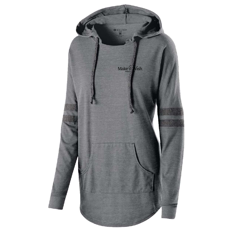MAW108. Ladies' Hooded Low Key Pullover