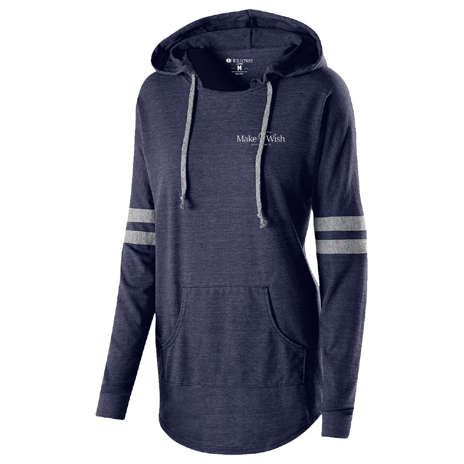 MAW108. Ladies' Hooded Low Key Pullover