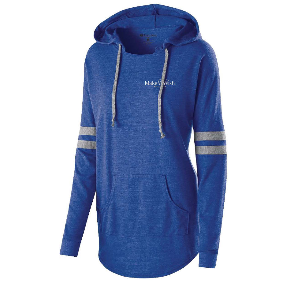 MAW108. Ladies' Hooded Low Key Pullover