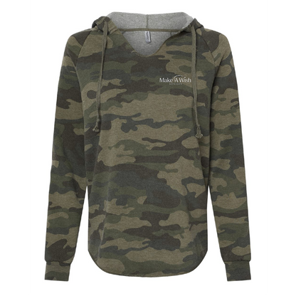 MAW118. Women’s California Wave Wash Hooded Sweatshirt