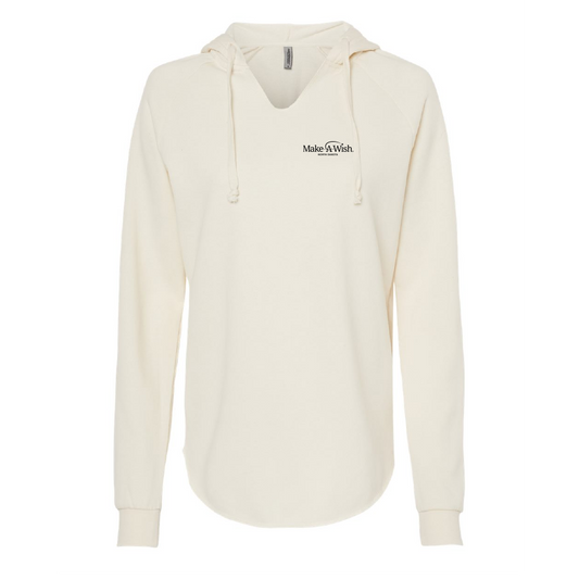 MAW118. Women’s California Wave Wash Hooded Sweatshirt