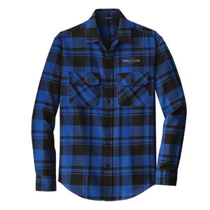 MAW204. Men's Port Authority® Plaid Flannel Shirt