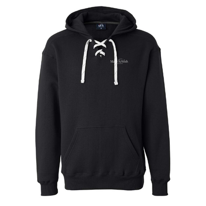 MAW209. Men's J. America Sport Lace Hooded Sweatshirt