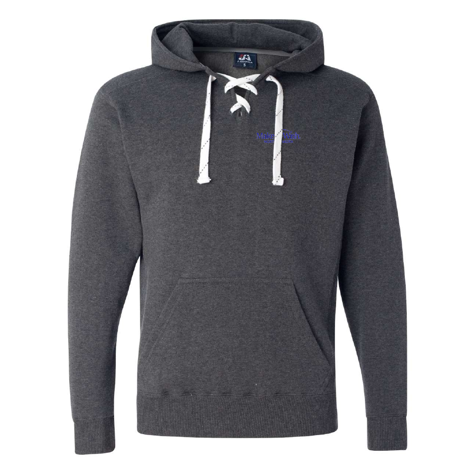 MAW209. Men's J. America Sport Lace Hooded Sweatshirt