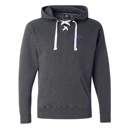 MAW209. Men's J. America Sport Lace Hooded Sweatshirt