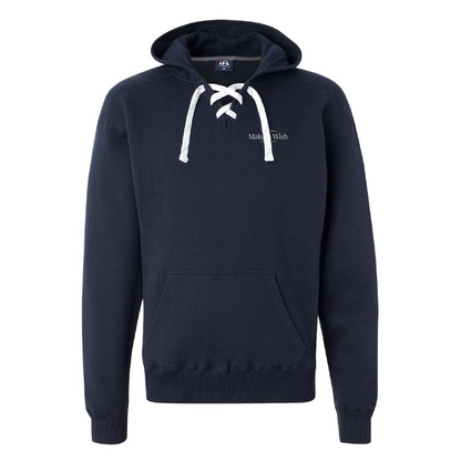 MAW209. Men's J. America Sport Lace Hooded Sweatshirt