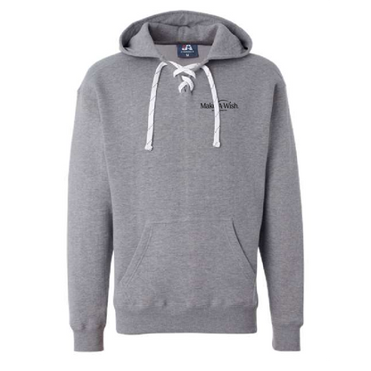 MAW209. Men's J. America Sport Lace Hooded Sweatshirt