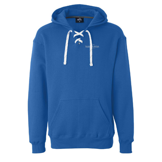 MAW209. Men's J. America Sport Lace Hooded Sweatshirt