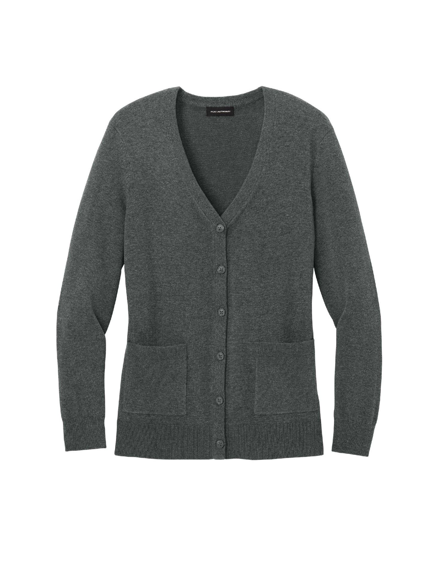 MPM209. Port Authority ® Ladies Marled Cardigan Sweater