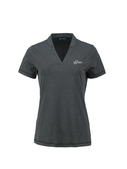 MPS106. Cutter & Buck Forge Eco Heathered Stretch Womens Blade Top