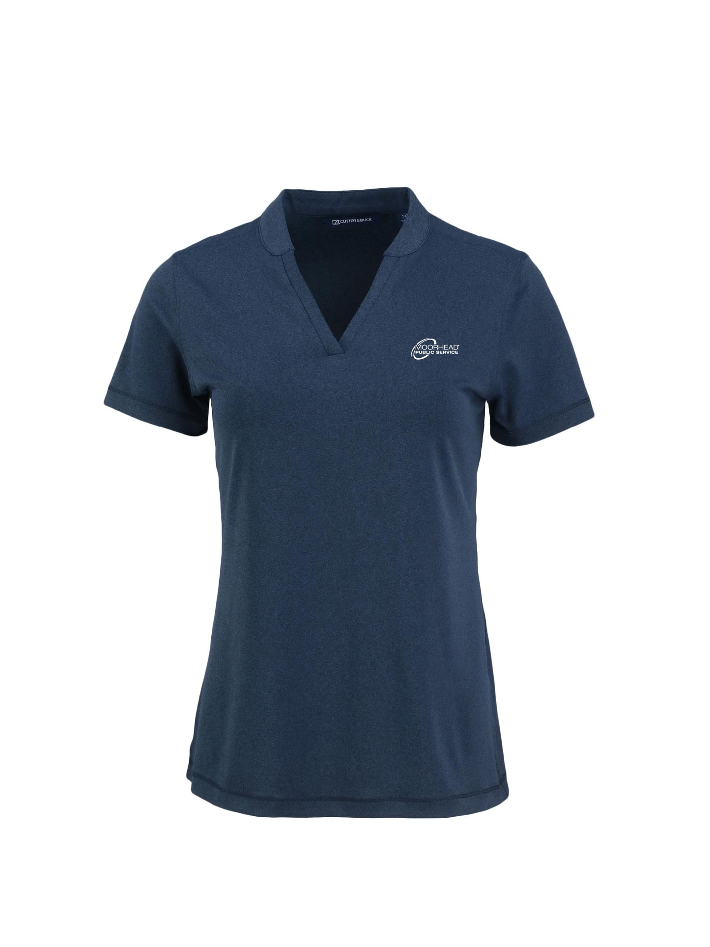 MPS106. Cutter & Buck Forge Eco Heathered Stretch Womens Blade Top