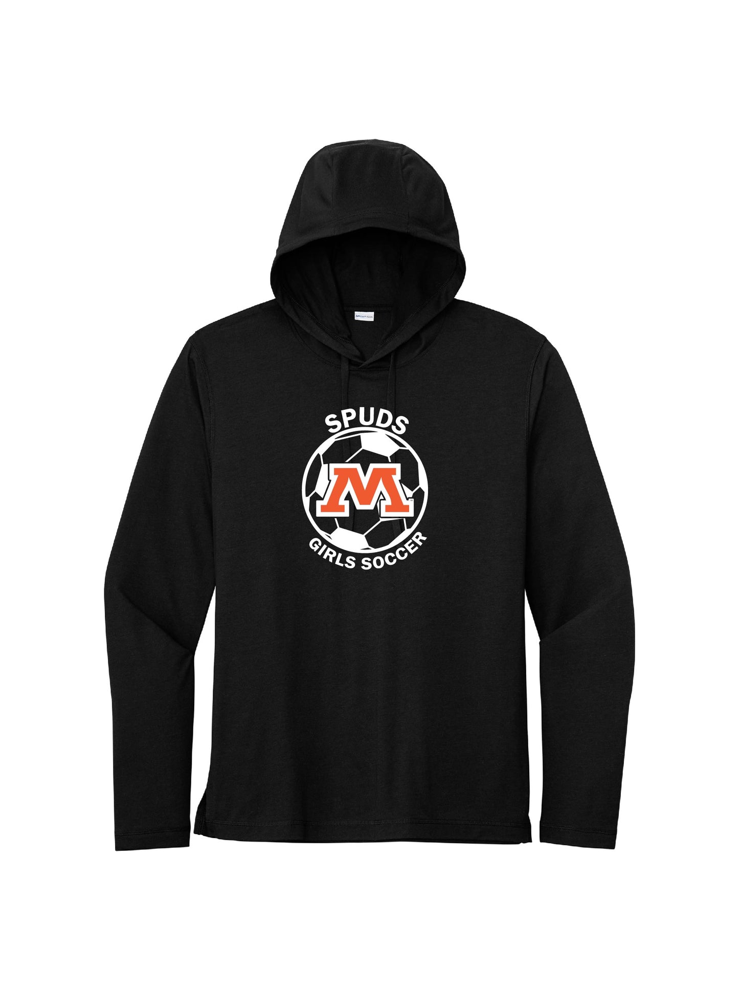 MS112. Sport-Tek ® PosiCharge ® Tri-Blend Wicking Long Sleeve Hoodie