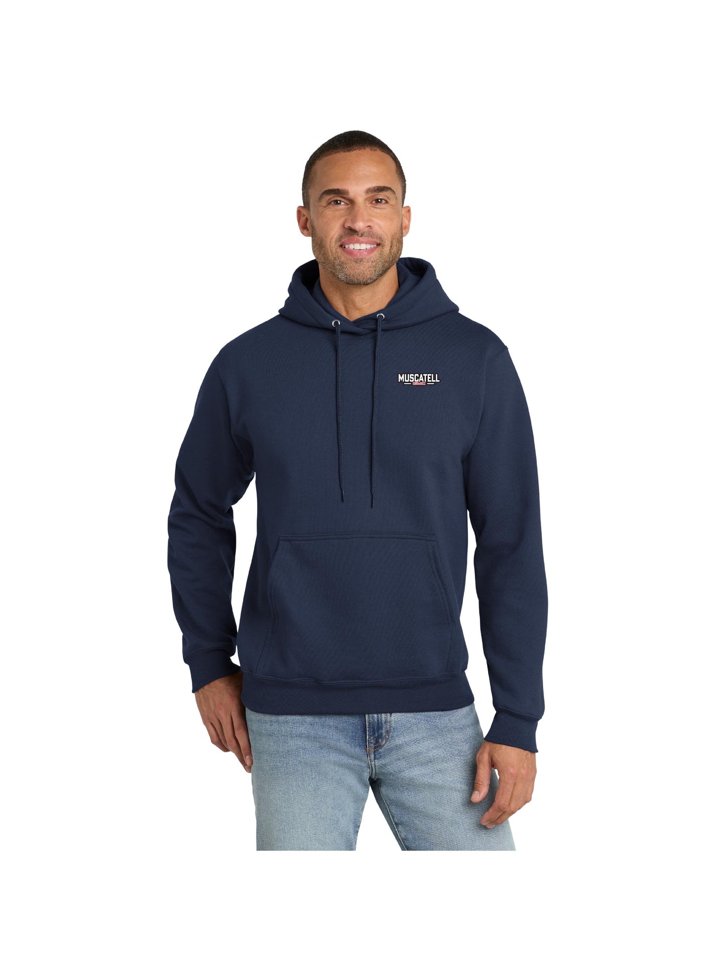 MA301. Port & Co Essential Fleece Pullover Hooded Sweatshirt