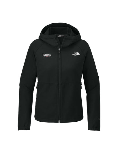 MA108. The North Face Women's Barr Lake Hooded Soft Shell Jacket