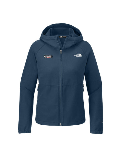 MA108. The North Face Women's Barr Lake Hooded Soft Shell Jacket
