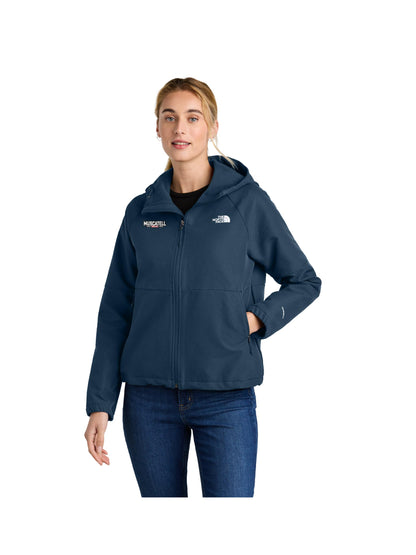 MA108. The North Face Women's Barr Lake Hooded Soft Shell Jacket
