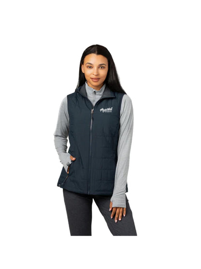 MA111. Women's Traveler 60 GSM Insulated Packable Quilted Vest
