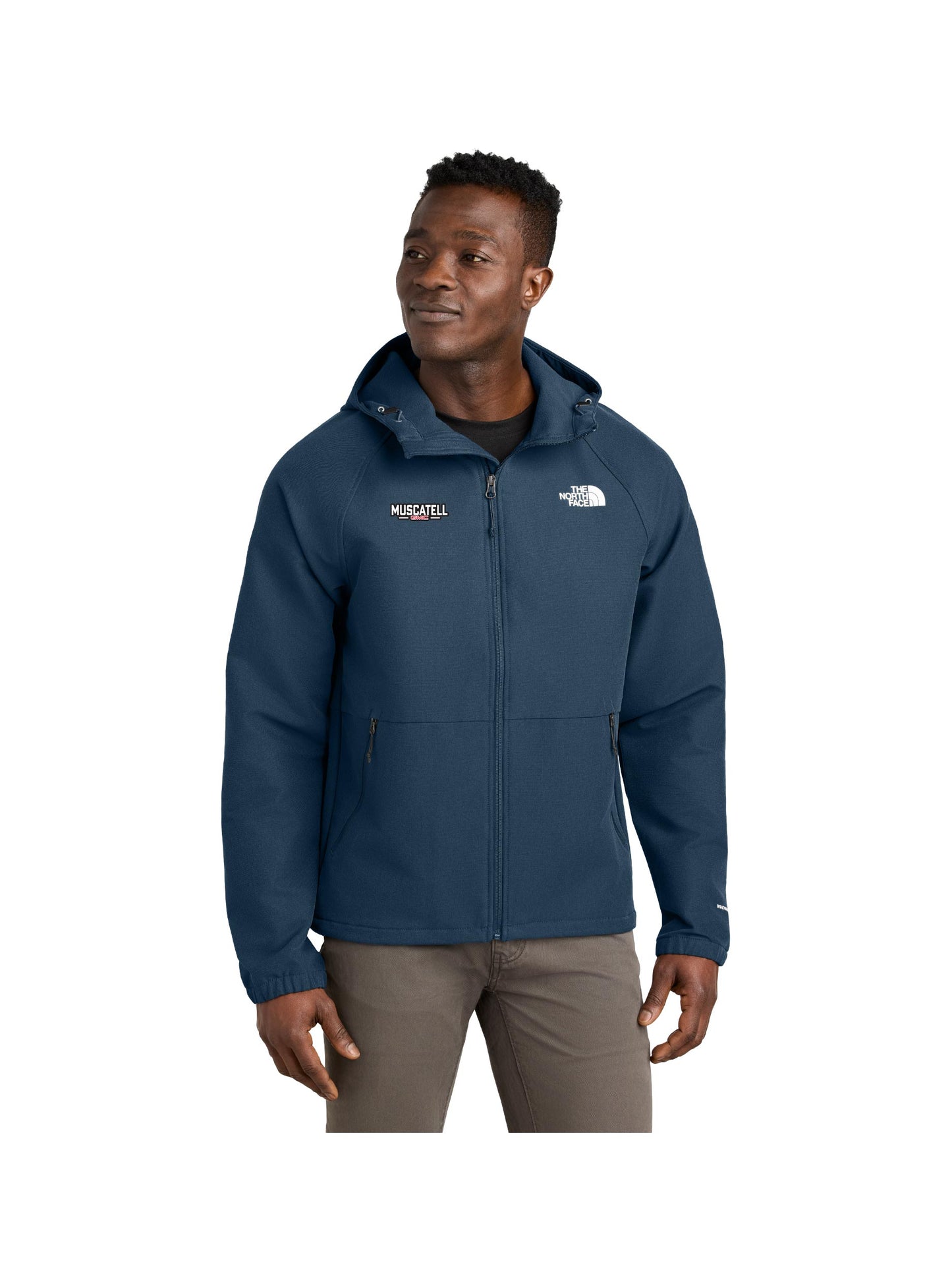 MA207. The North Face Barr Lake Hooded Soft Shell Jacket