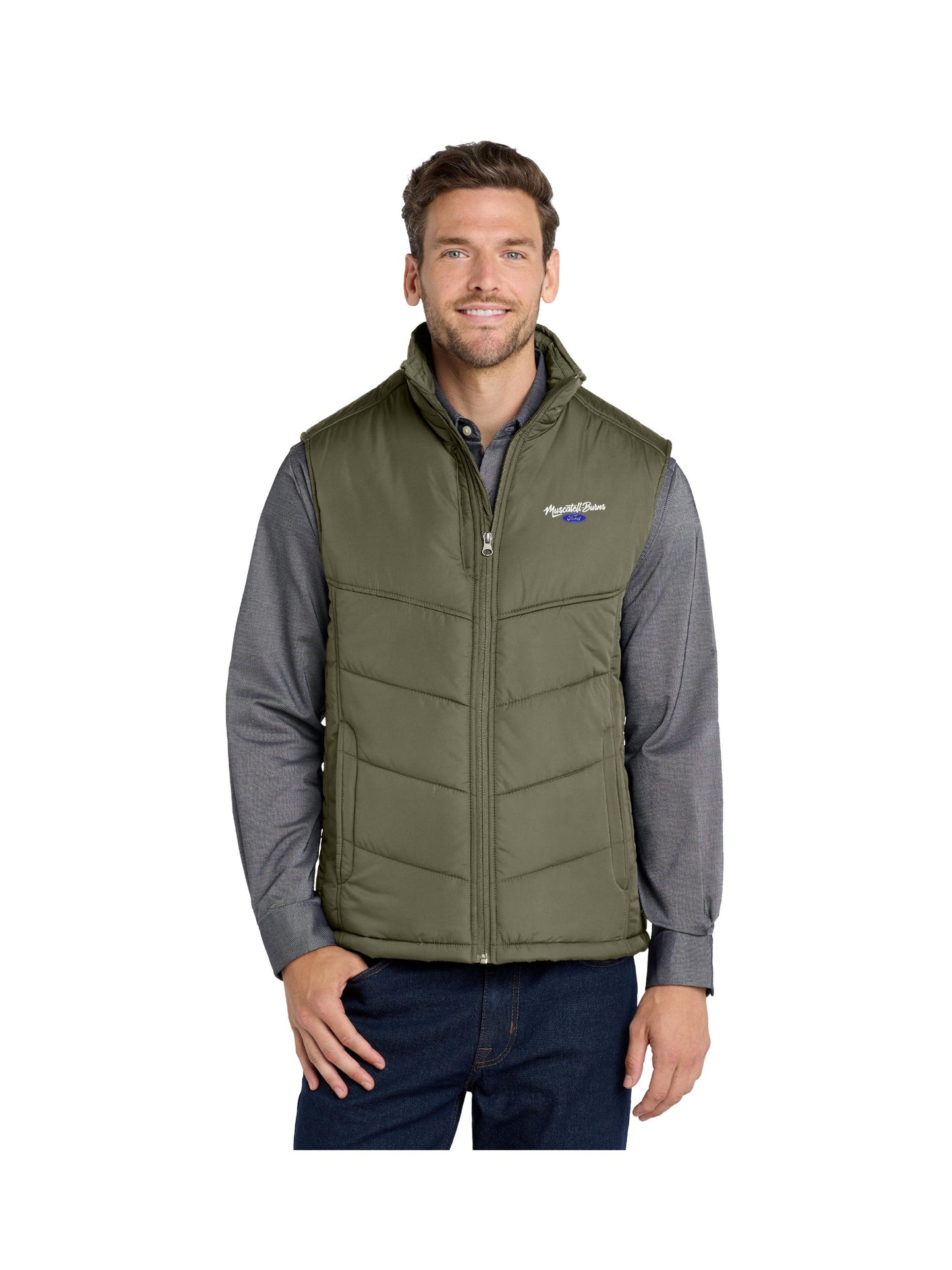 MA208. Port Authority Puffy Vest