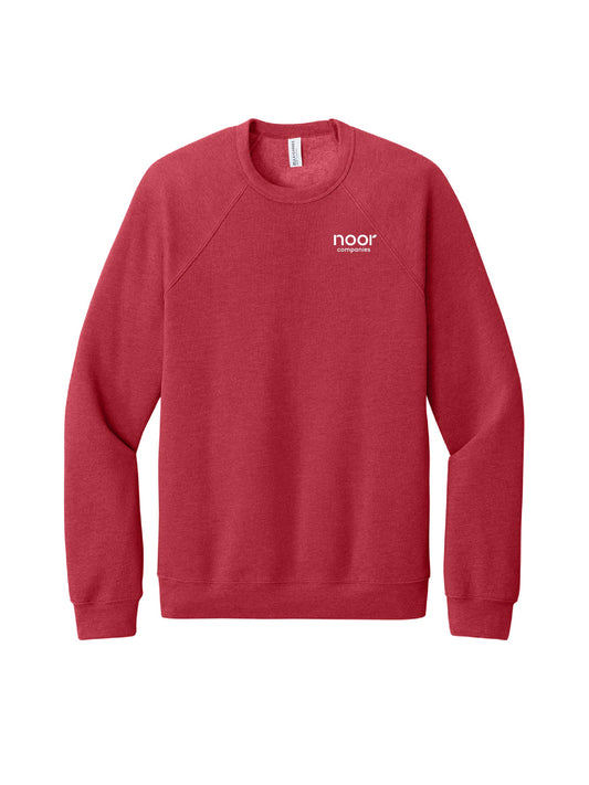 NC302. BELLA+CANVAS ® Unisex Sponge Fleece Raglan Sweatshirt