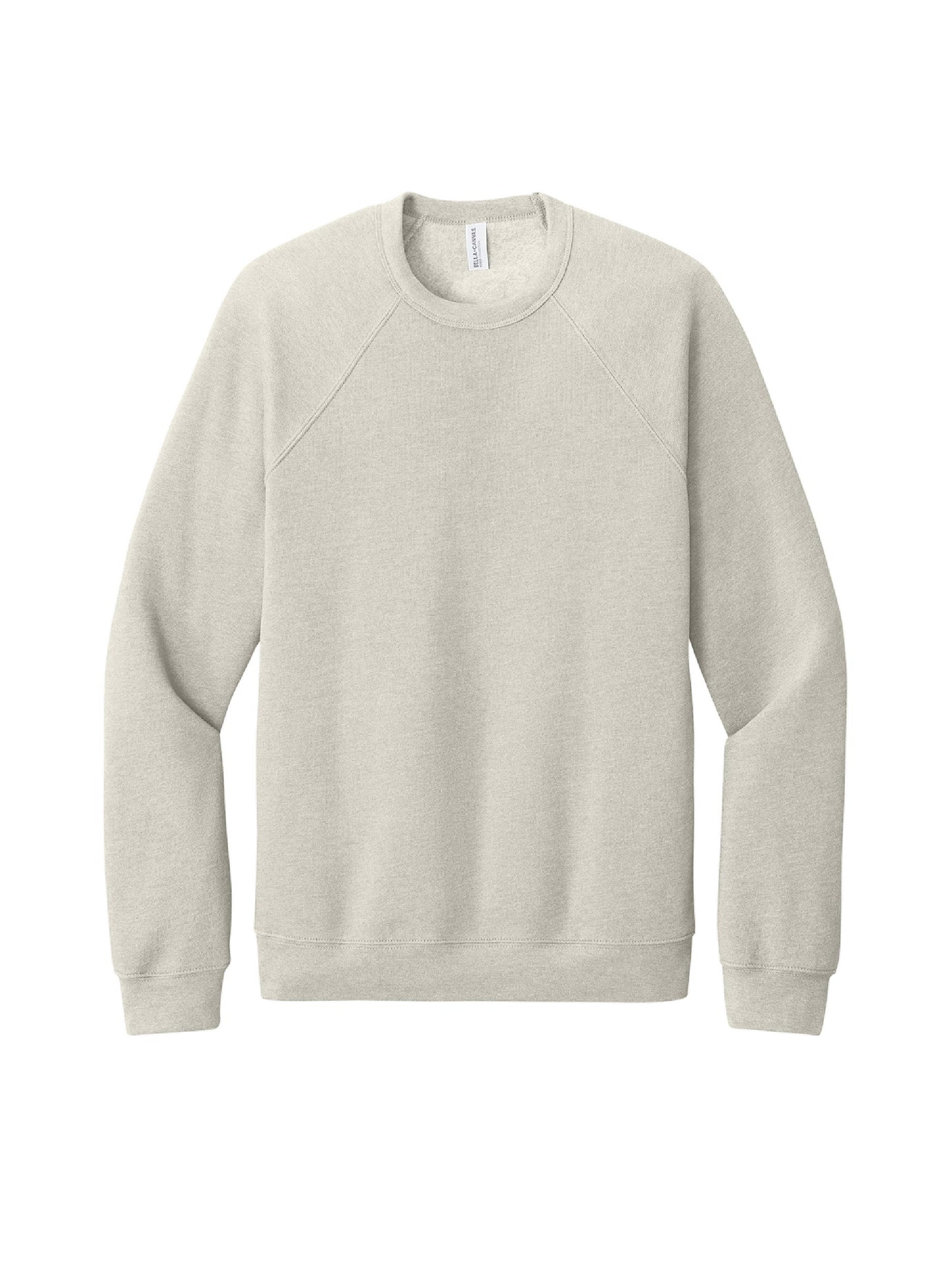 NC302. BELLA+CANVAS ® Unisex Sponge Fleece Raglan Sweatshirt