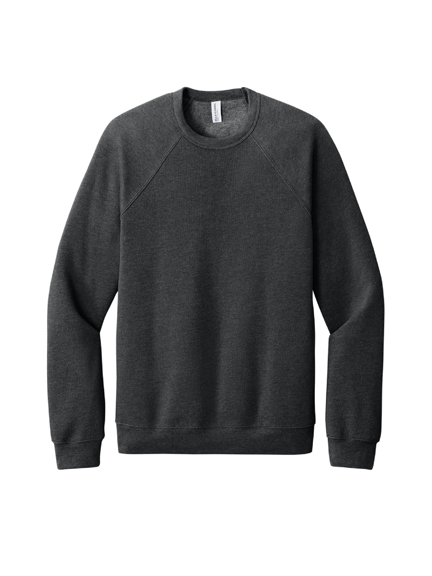 NC302. BELLA+CANVAS ® Unisex Sponge Fleece Raglan Sweatshirt