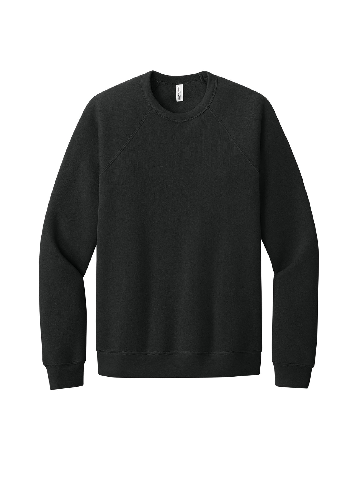 NC302. BELLA+CANVAS ® Unisex Sponge Fleece Raglan Sweatshirt