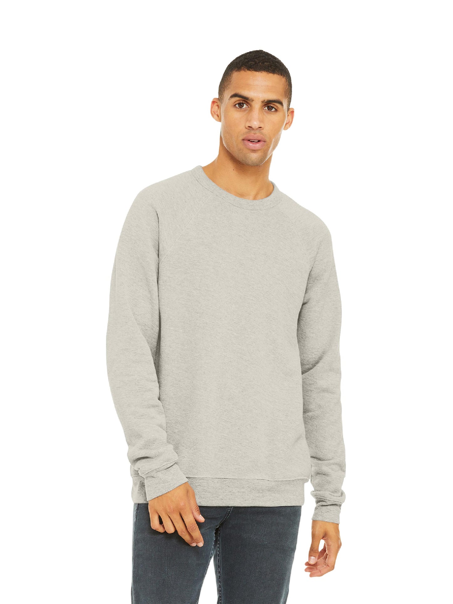 NC302. BELLA+CANVAS ® Unisex Sponge Fleece Raglan Sweatshirt