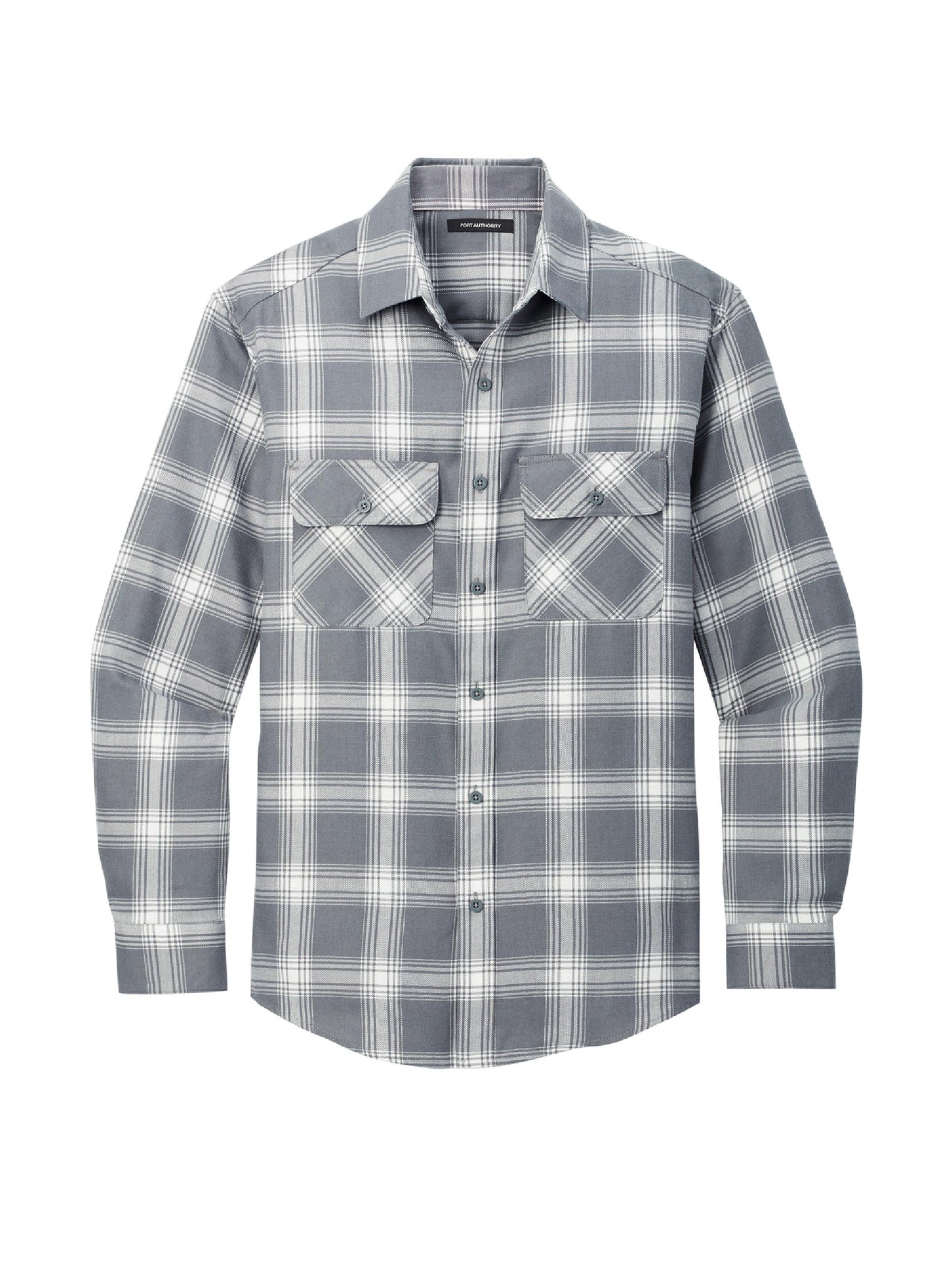 NC132. Port Authority® Plaid Flannel Shirt