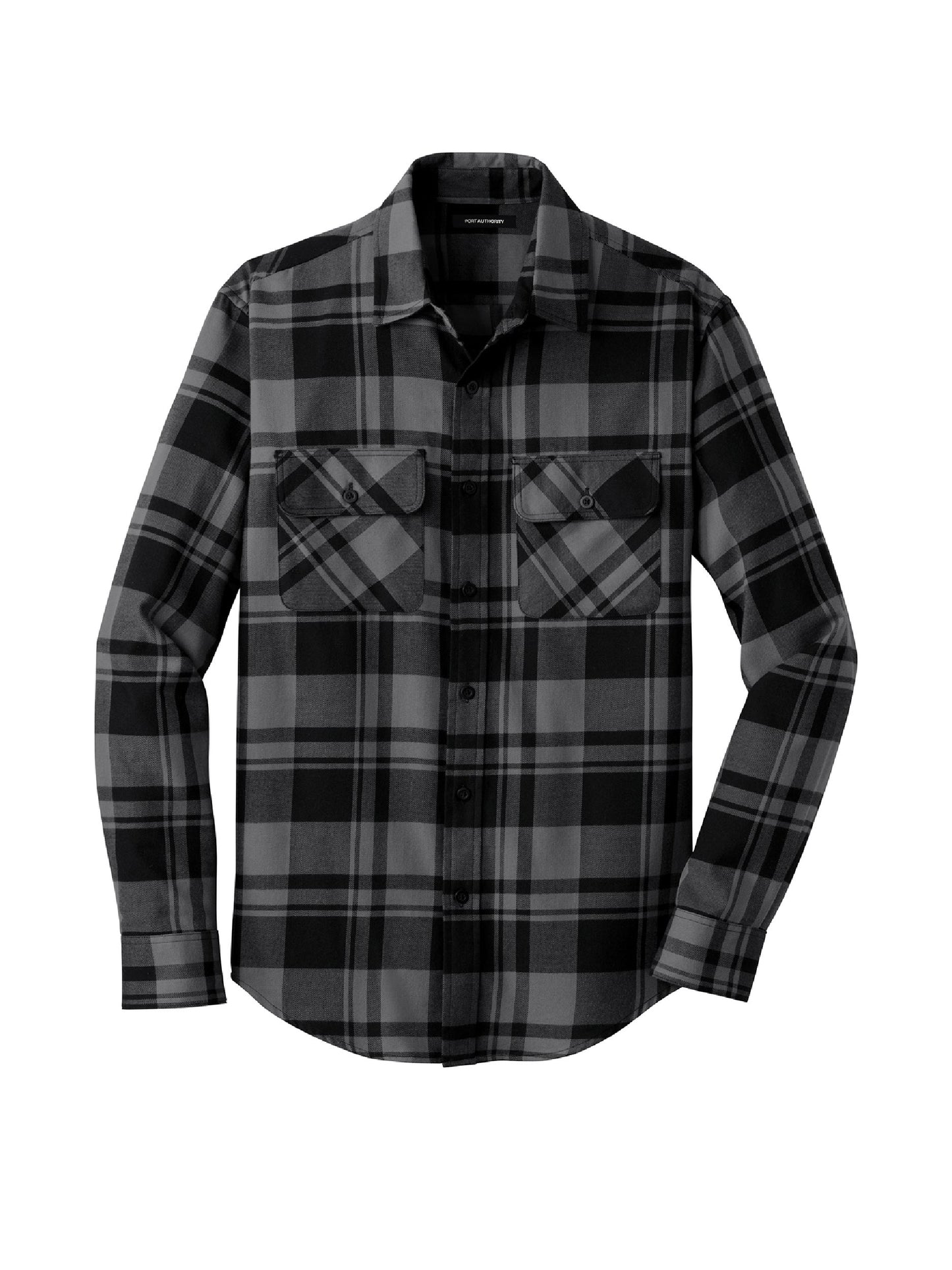 NC132. Port Authority® Plaid Flannel Shirt