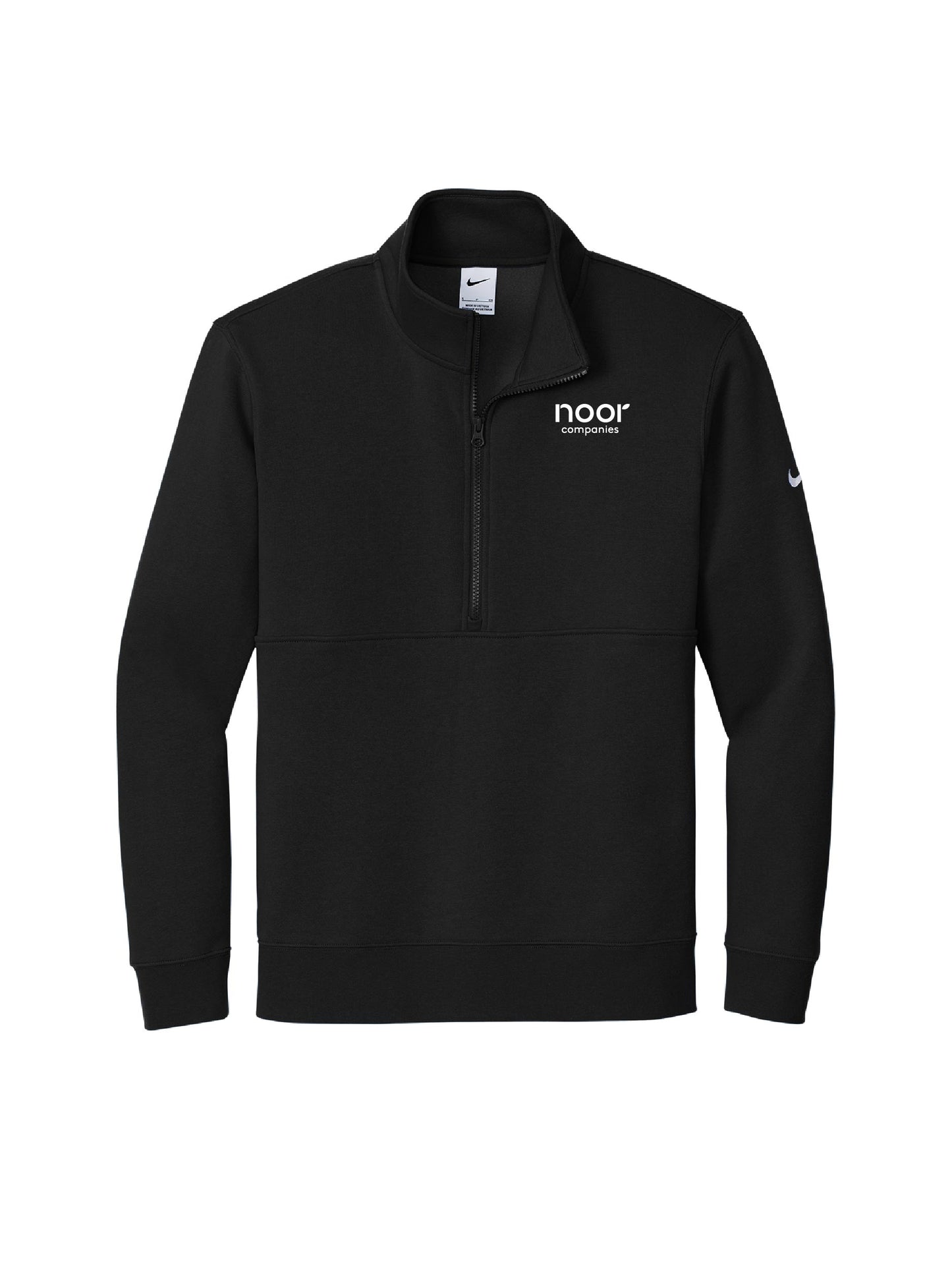 NC135. Nike Club Fleece Sleeve Swoosh 1/2-Zip