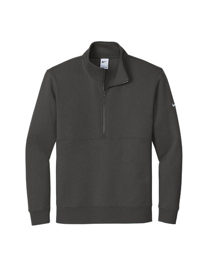 NC135. Nike Club Fleece Sleeve Swoosh 1/2-Zip