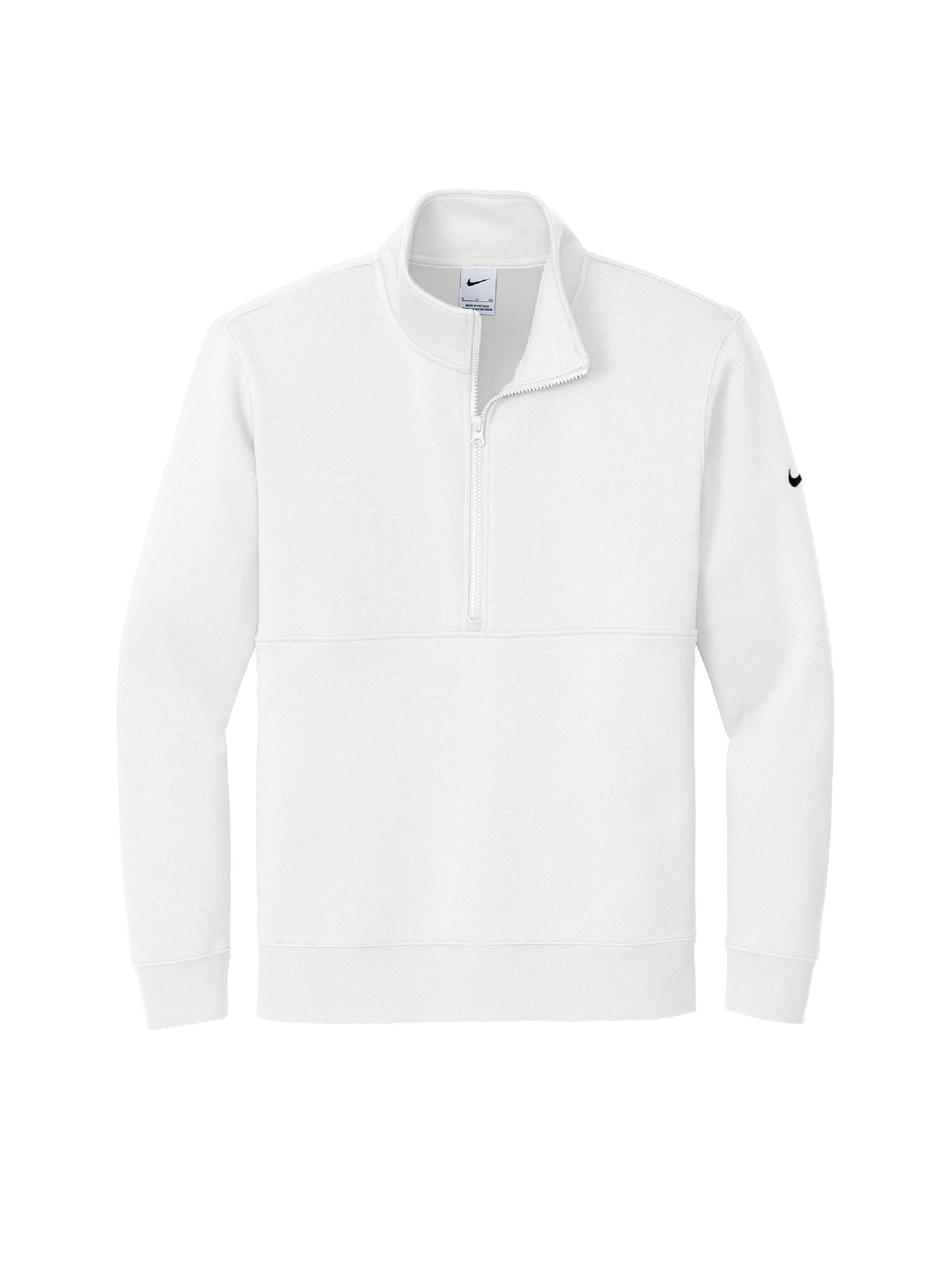 NC135. Nike Club Fleece Sleeve Swoosh 1/2-Zip