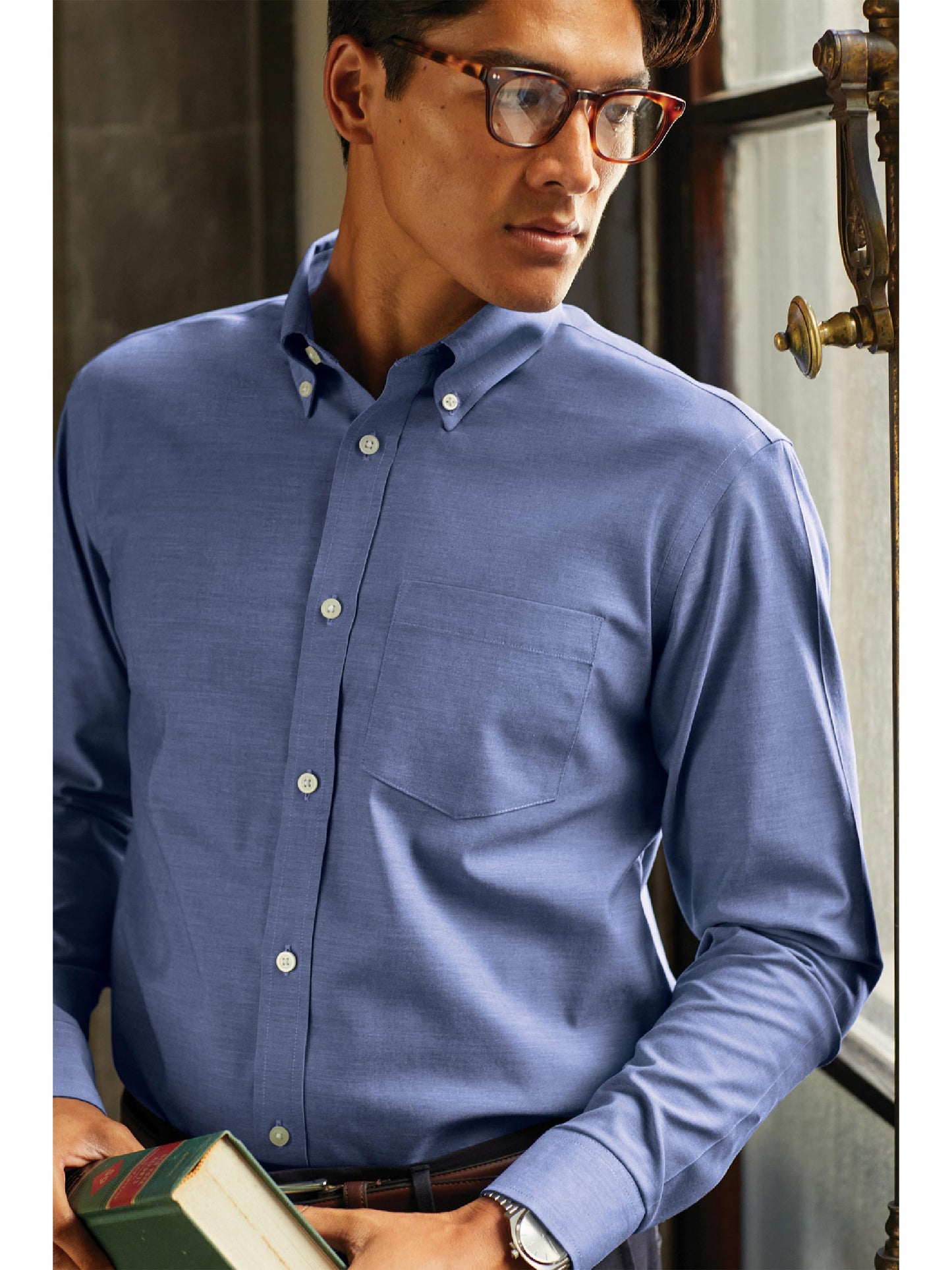 NC112. Brooks Brothers® Wrinkle-Free Stretch Pinpoint Shirt