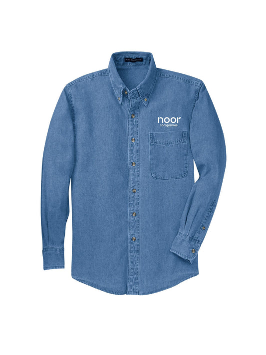 NC115. Port Authority® Long Sleeve Denim Shirt