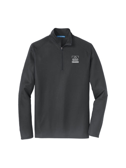 NDAB203. Port Authority® Pinpoint Mesh 1/2-Zip