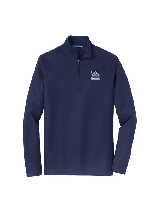 NDAB203. Port Authority® Pinpoint Mesh 1/2-Zip