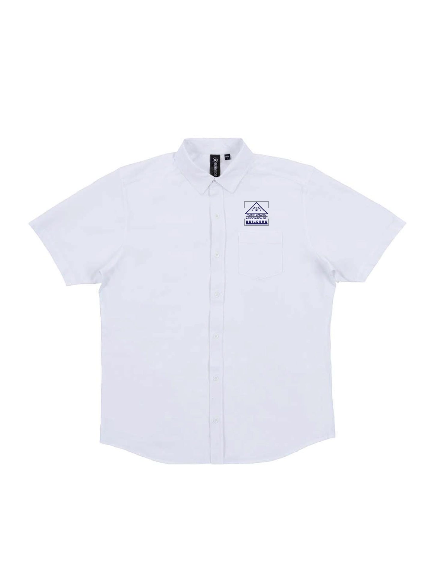 NDAB206. Burnside Men's Woven Short-Sleeve Shirt