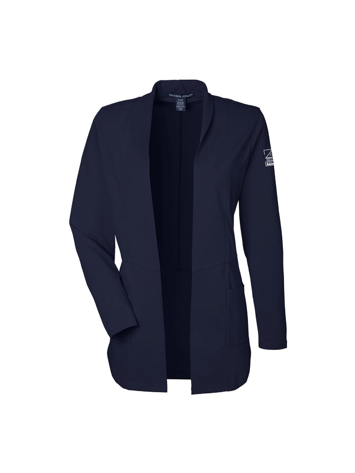 NDAB106. Devon & Jones Ladies' Raleigh Stretch Cardigan