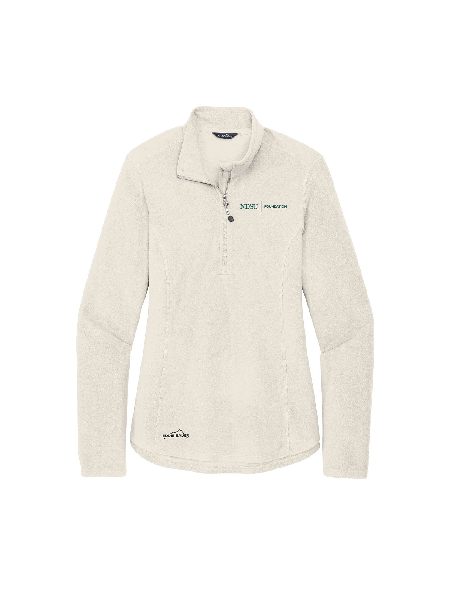 NDSUF104. Eddie Bauer® Ladies 1/2-Zip Microfleece Jacket