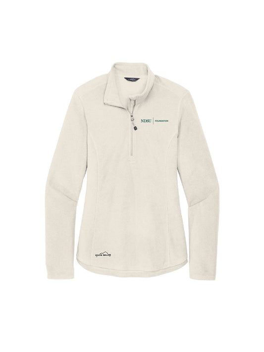 NDSUF104. Eddie Bauer® Ladies 1/2-Zip Microfleece Jacket