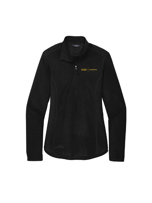 NDSUF104. Eddie Bauer® Ladies 1/2-Zip Microfleece Jacket