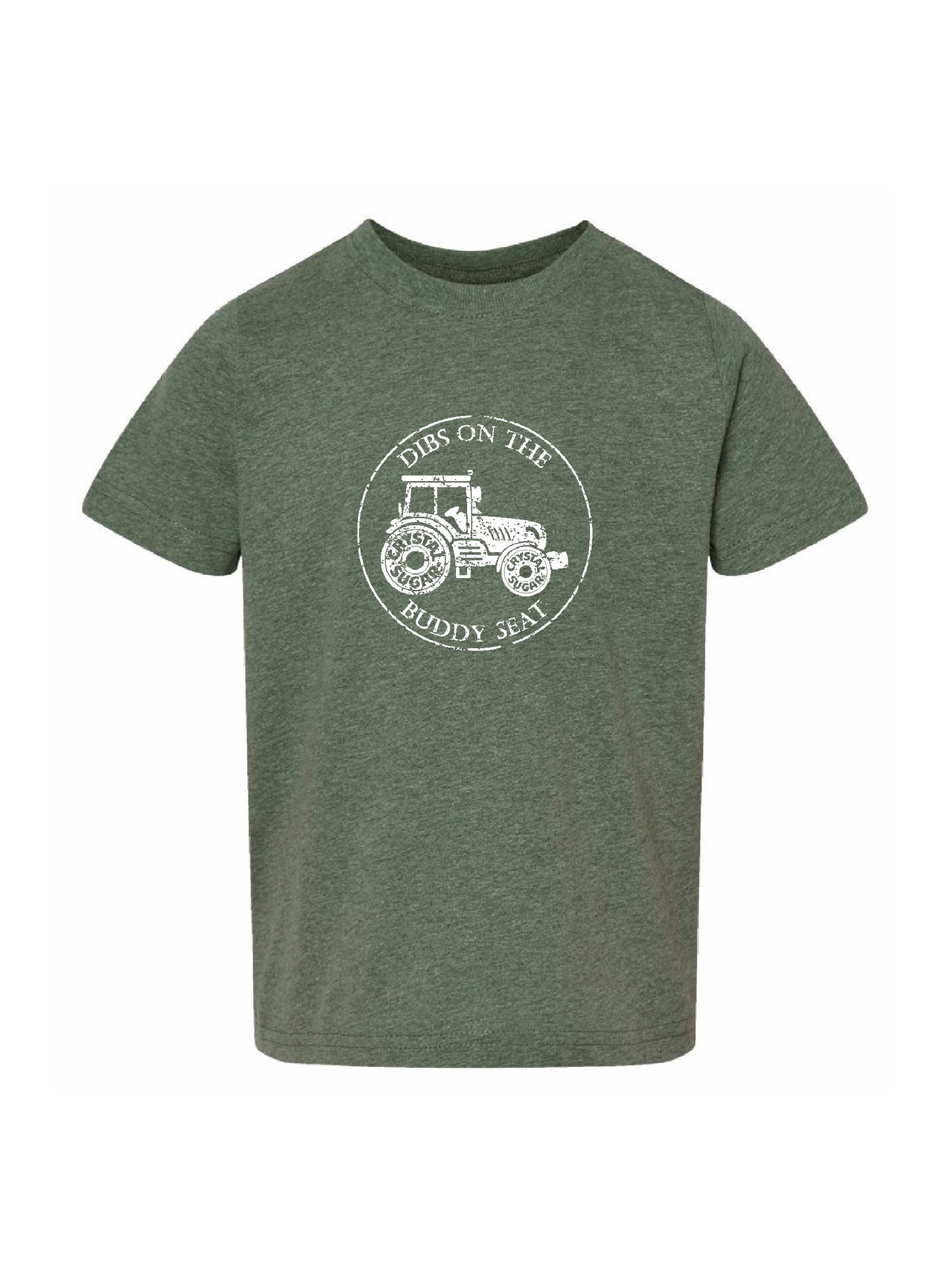 ACS419. "Dibs on the Buddy Seat" Toddler T-shirt