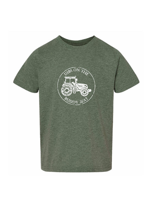 ACS419. "Dibs on the Buddy Seat" Toddler T-shirt